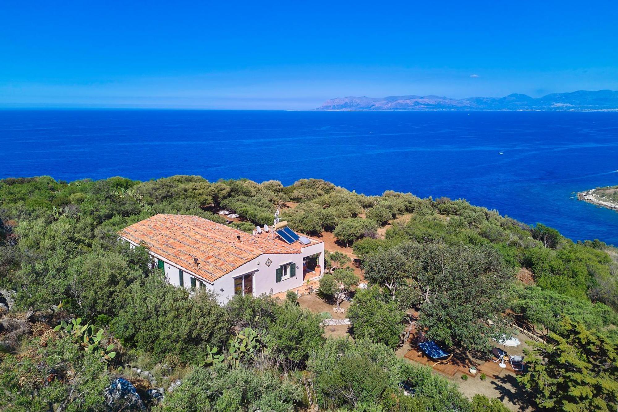 Villa Lo Zingaro - Scopello-Villas Exterior photo